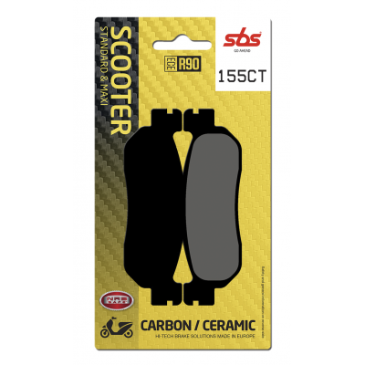 CT Scooter Carbon Tech Organic Brake Pads SBS 155CT