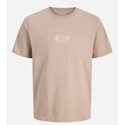 Camiseta JACK & JONES JORRETRO TEE SS CREW NECK SMU 12288009 Marron Marron