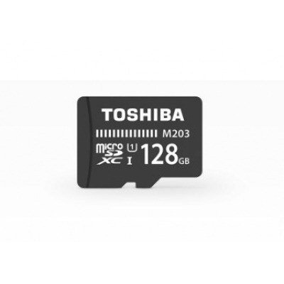 MICRO SD TOSHIBA 128GB M203 UHS-I C10 R100 CON ADAPTADOR