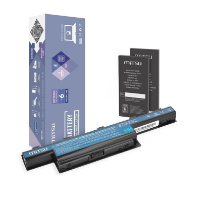 Batería compatible para portátil ACER AS10D51 11.1V 4400 mAh Mitsu