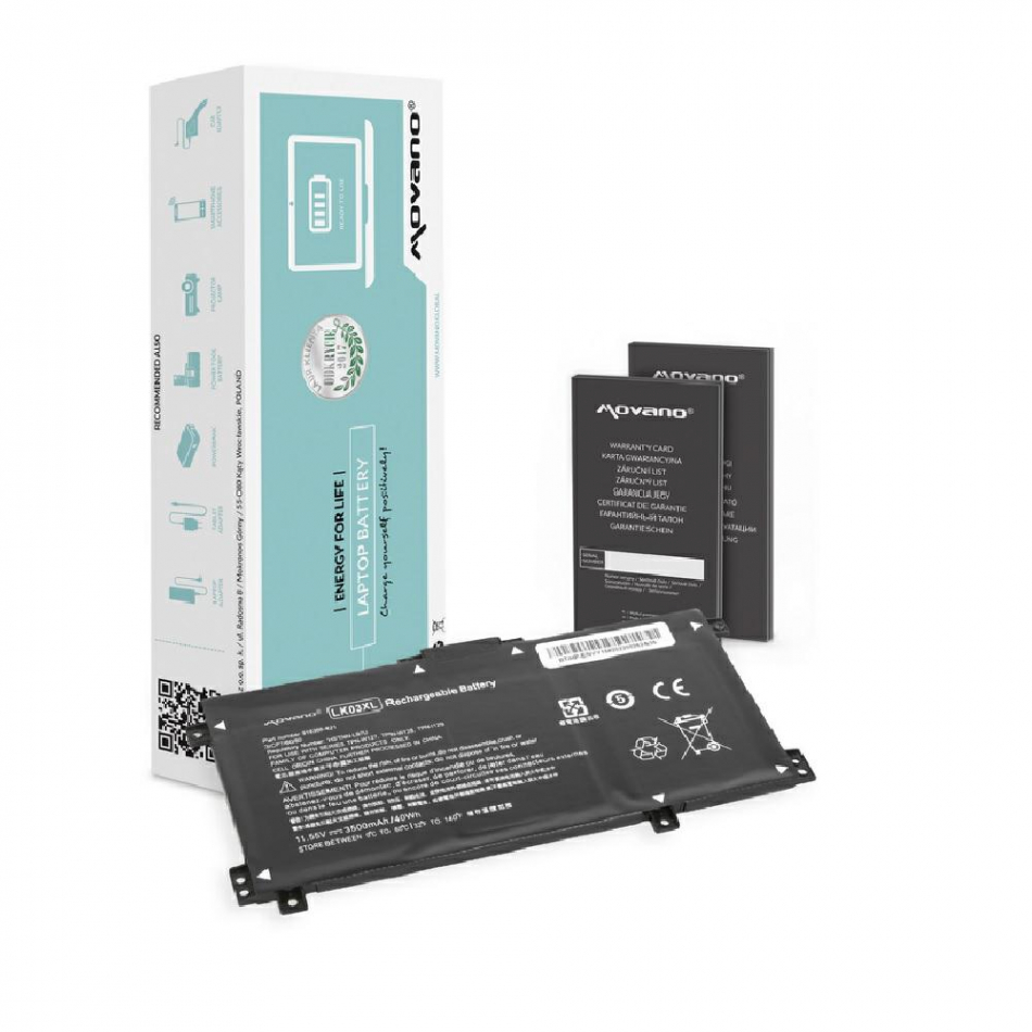 Batería para portátil HP LK03XL 11.55V 3500mAh