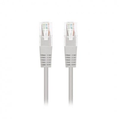 Latiguillo cable red utp cat6 rj45 nanocable 2m gris