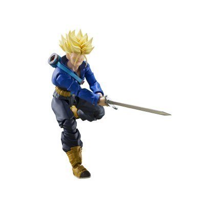 Super saiyan trunks - the boy from the future - fig 14 cm dragon ball z sh figuarts