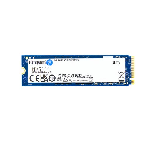 Kingston Technology NV3 M.2 2 TB PCI Express 4.0 NVMe 3D NAND