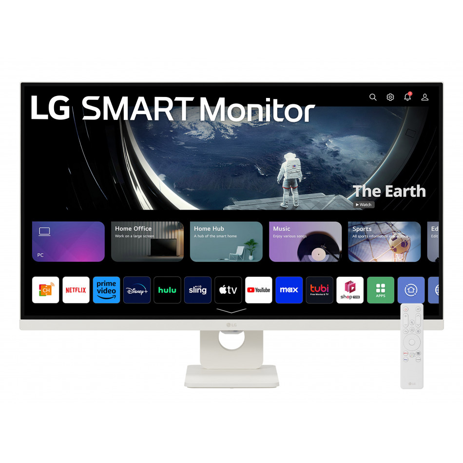 Smart Monitor LG 32U721SA-W 31.5"/ 4K/ Multimedia/ Smart TV/ Blanco