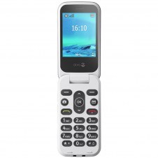 Telefono movil doro 2880 4g blanco y negro