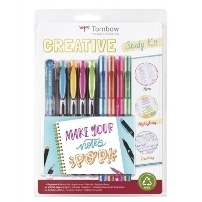 SET LETTERING TOMBOW KIT ESTUDIO CREATIV