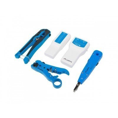SET HERRAMIENTAS LANBERG NETWORK UNIVERSAL Y CABLE TESTER