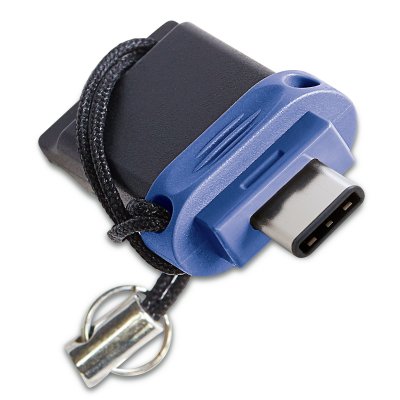 Dual - Unidad USB 3.0 de 32 GB - USB-C / USB-A - Azul