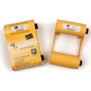 Zebra TrueColours ix Series Monochrome - 1 - negro - cinta de impresión - para ZXP Series 3, 3 QuikCard ID Solution
