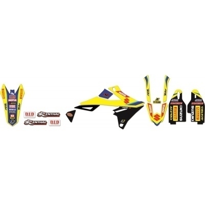 Kit adhesivos Blackbird Suzuki MXGP 2018 2320R6 2320R6