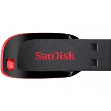 MEMORIA USB SANDISK CRUZER BLADE 32GB USB 2.0 ROJA SDCZ50C 032G G35R