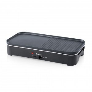 Plancha de asar parrilla Flama 4840FL, 2200W, 50 x 25 cm, desmontable