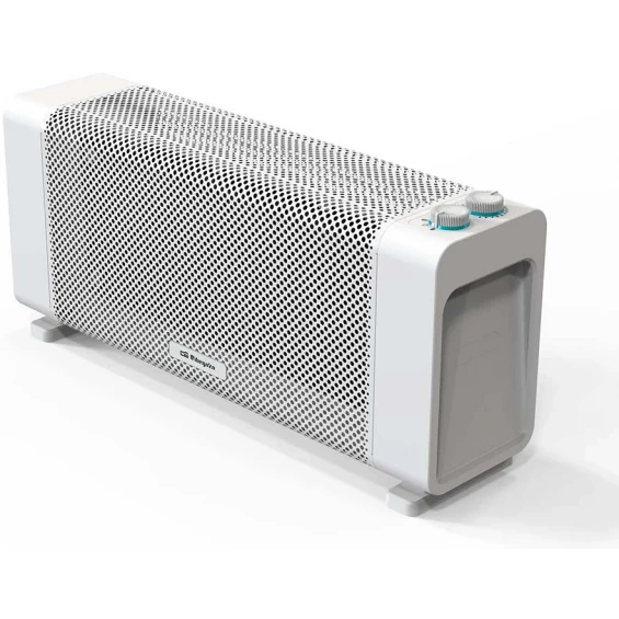 Radiador de mica compacto Orbegozo RMB 2010, 2.000 W, 2 potencias, blanco
