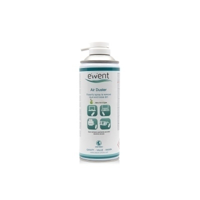 EWENT EW5606 Aire Comprimido Spray Antipolvo 400ml con Olor a Manzana