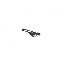 Lanberg OEM-0006 cable USB 0,15 m USB 2.0 USB A Micro-USB B Negro