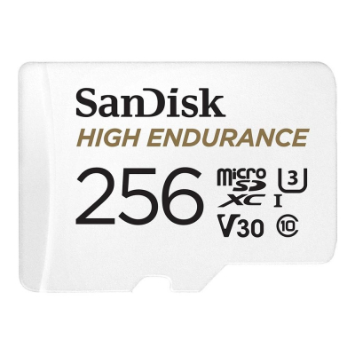 Tarjeta memoria micro secure digital sdxc sandisk high endurance - 256gb - clase 10 - sdxc