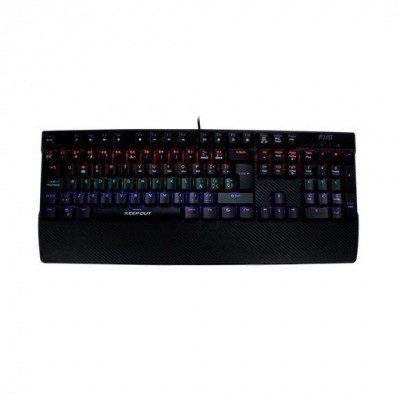 TECLADO KEEP OUT F115 GAMING MECANICO RGB NEGRO