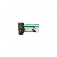 Cartucho de toner Lexmark color amarillo del programa de devolucion para 5 mil paginas