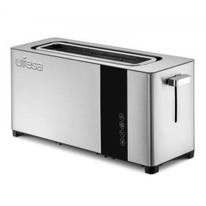 Tostador Ufesa PLUS DELUX, 1 ranura larga, digital, 7 niveles, inox