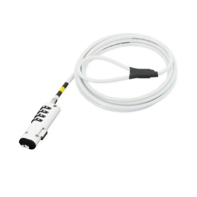 001330 cable antirrobo Blanco 1,8 m