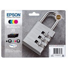 Cartucho de tinta epson padlock multipack 4-colours 35 durabrite ultra ink C13T35864010