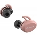 Pioneer SE-E8TW Auriculares Intrauditivos Deportivos Bluetooth 4.2 - Resistencia al Agua IPX5 - Autonomia hasta 3h - Manos Libres - Color Rosa
