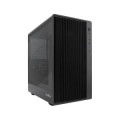 CAJA MICROATX COOLBOX GM350 DARKFACE GPU MAX 315mm CRISTAL TEMPLADO LIQUIDA 240mm USB-C NEGRA