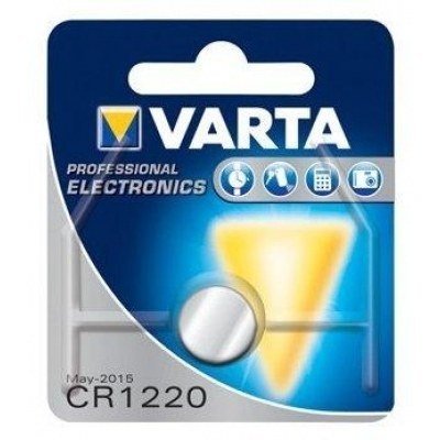 Pila Litio CR1220 VARTA 3Vdc 38mA