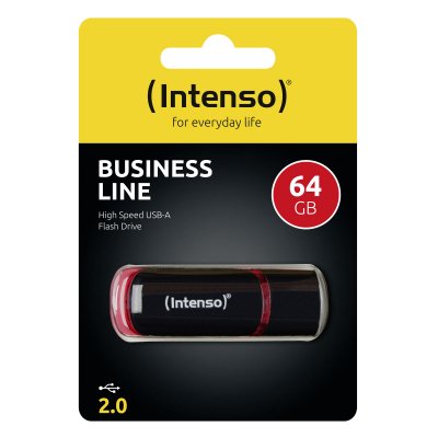 64GB USB2.0 unidad flash USB USB tipo A 2.0 Negro, Rojo