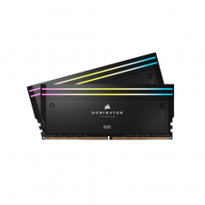 MEMORIA RAM CORSAIR DOMINATOR TITANIUM RGB DDR5 64GB 2×32 6600MHZ
