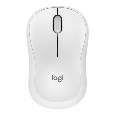 Mouse raton logitech m240 optico bluetooth silent blanco crudo