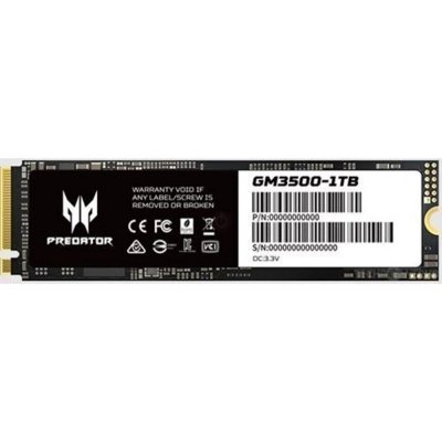 Disco duro interno ssd acer predator gm3500 1tb m.2 pcie