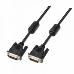 Aisens Cable Dvi Single Link 18+1 Con Ferrita M-M Negro 1,8M