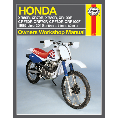 Manual de reparación motocicleta HAYNES 2218