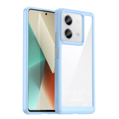 OUTER SPACE CASE WITH GEL FRAME - XIAOMI REDMI NOTE 13 5G - BLUE