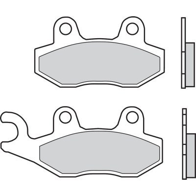 Pastillas de freno orgánicas Brembo 07SU1215 07SU1215