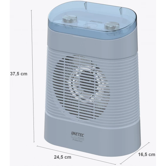 Termoventilador Imetec Silent Power Protection 4029, 2.200 W, azul - imagen 6