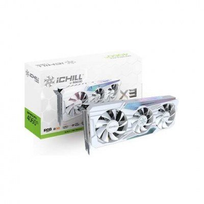 Tarjeta grafica inno3d rtx 4060ti ichill x3 white 8gb 3xdp 1xhdmi 1x8p