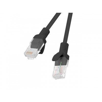 LATIGUILLO LANBERG CAT.6 UTP 2M NEGRO