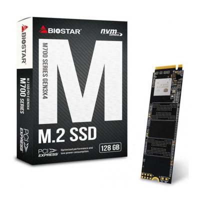 Disco duro interno ssd biostar m700 128gb m.2 pci express 4.0