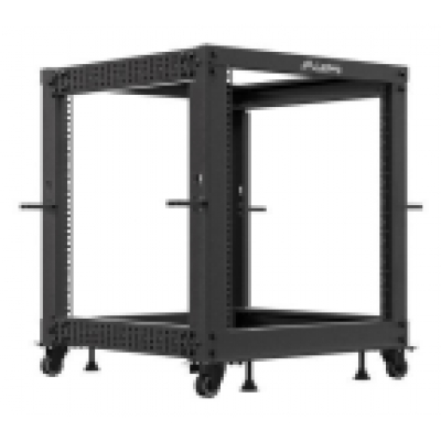 ARMARIO LANBERG ABIERTO RACK 19 12U 600X600 AJUSTABLE HASTA 1100 NEGRO
