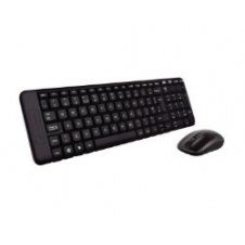 T+ratón Logitech Mk220 Rf Inglés Negro