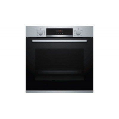 Bosch Serie 4 HBA5740S0 horno Horno eléctrico 71 L Negro, Acero inoxidable A