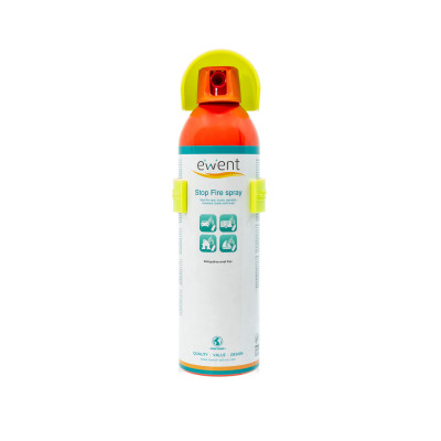 Ewent EW5621 Spray Extintor Fuego, Ideal Coches, Caravanas, Camiones,