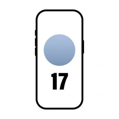 Smartphone Apple iPhone 17 512GB/ 6.3/ 5G/ Azul Neblina