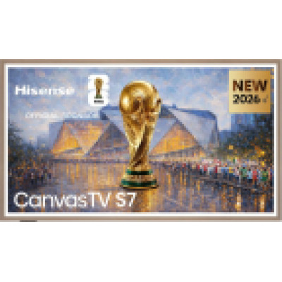 TV HISENSE 55S7S 55 UHD 4K QLED CANVAS MODO ARTE HI-MATTE 144HZ GAMING