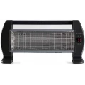 Estufa de cuarzo Orbegozo BP 0206, 1.200 W, 3 potencias, negro - imagen 4