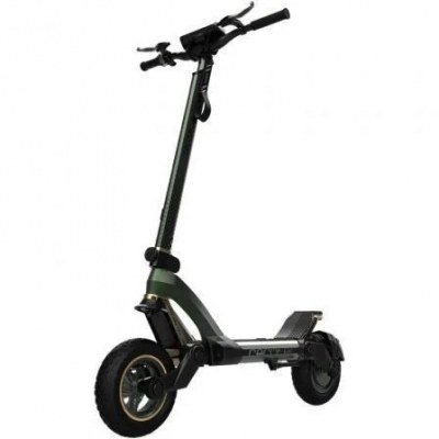Patinete Eléctrico Cecotec Bongo Z Mountain/ Motor 1000W/ Ruedas 10.5/ 25km/h/ Autonomía 50km/ Verde y Negro
