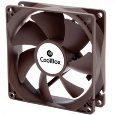 Ventilador auxiliar coolbox 8cm - 1600rpm - color negro
